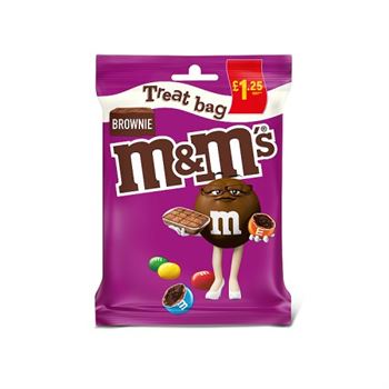 MARS TREAT BAG – M&MS CHOCO TREAT BAG PMP £1.25 82G – BRAND